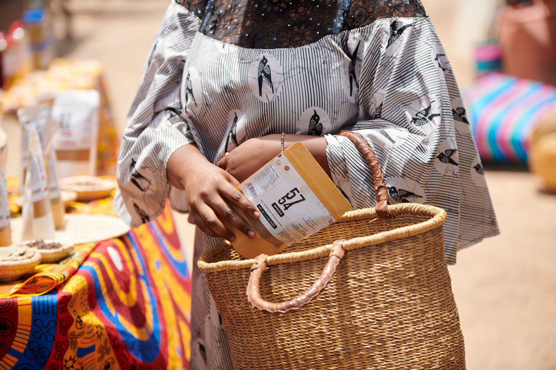 item dropped in basket