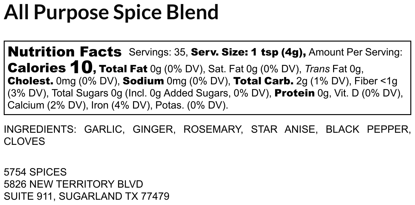 SPICE BLEND THREE PACK BUNDLE Plus FREE SHIPPING